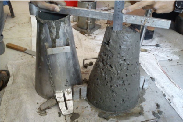 cách kiểm tra độ sụt bê tông