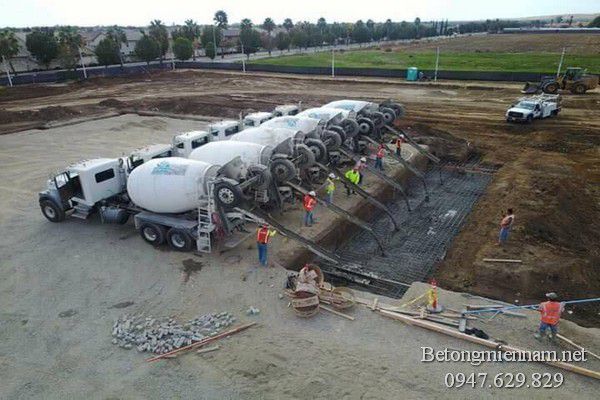 Giá bê tông tươi tại Xuân Lộc