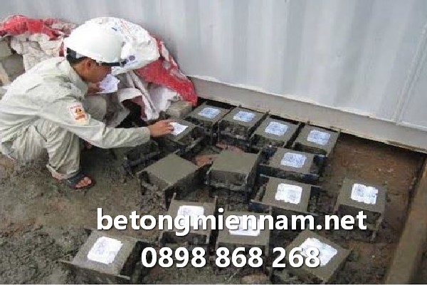 Mẫu bê tông hình lập phương được sử dụng tại Việt Nam