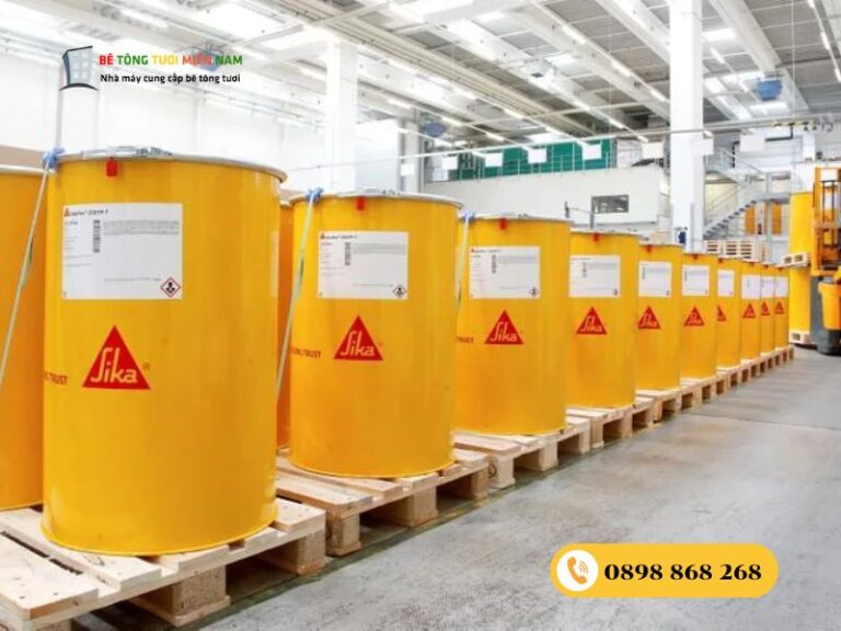 Tổng hợp các loại phụ gia bê tông đông kết nhanh thông dụng hiện nay