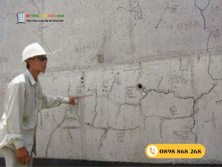 Cách giúp thực hiện đổ bê tông tươi không bị nứt