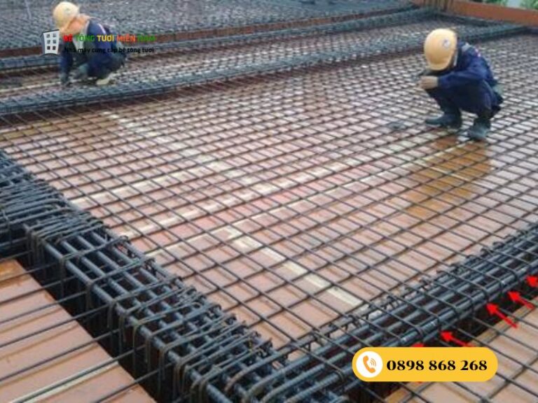 Chi tiết kỹ thuật đan sắt đổ mái 2 lớp đúng chuẩn trong xây dựng