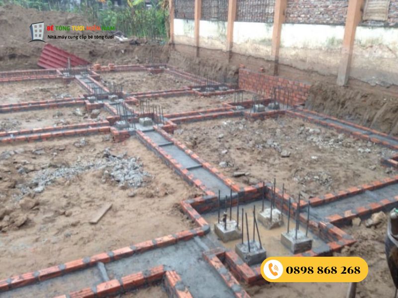 Khái niệm về móng cọc bê tông? Thi công móng bê tông cốt thép