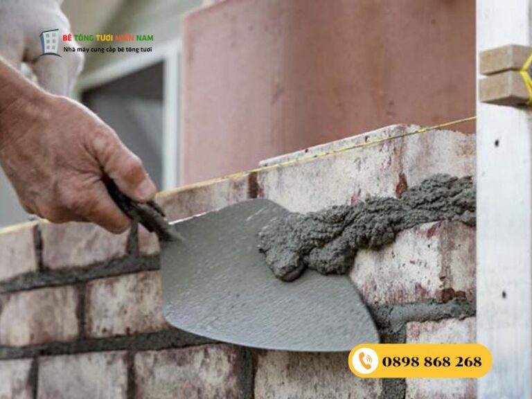 Vữa xây dựng là gì? Tiêu chuẩn của các loại vữa xây dựng